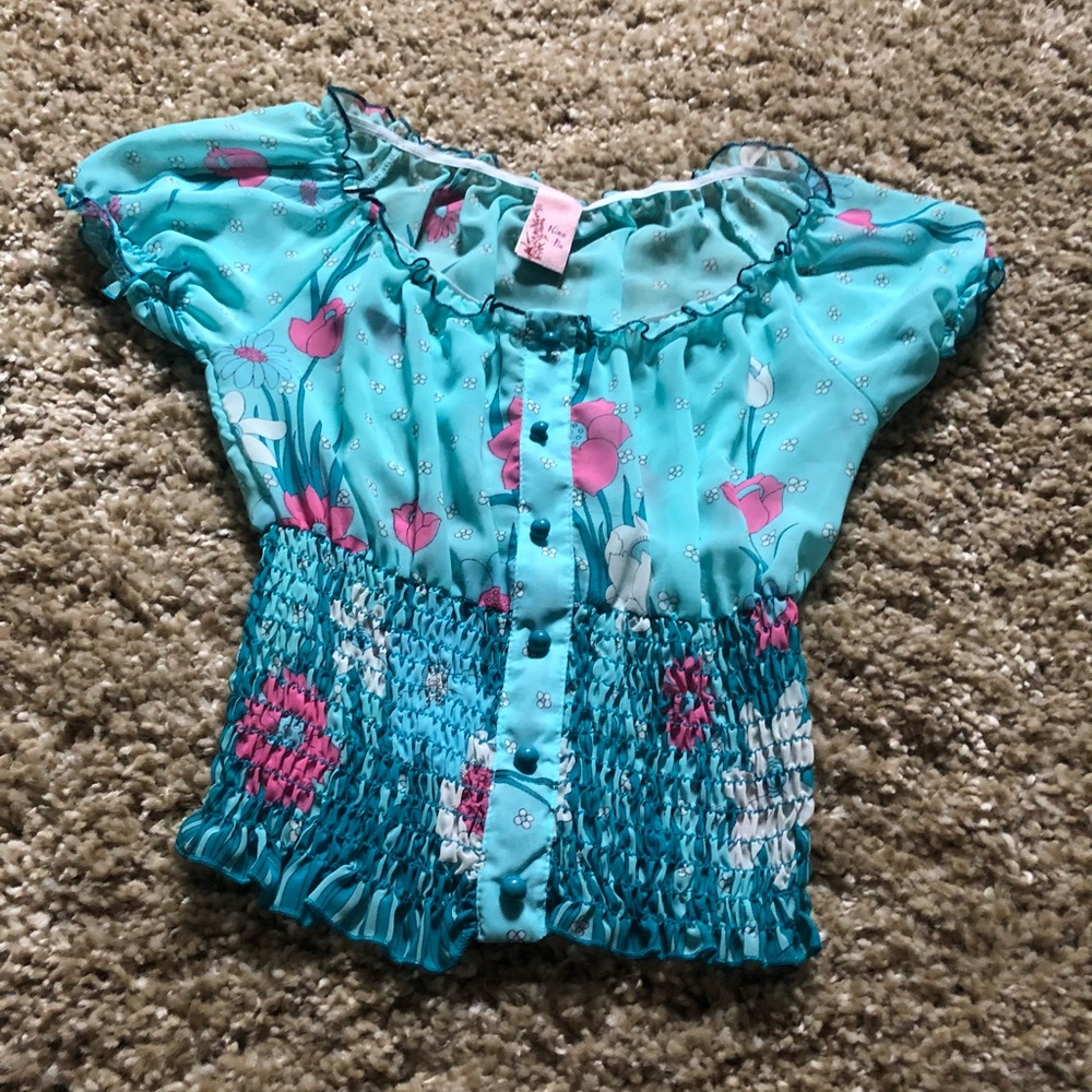 Nina piu sheer top